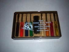 VTG Tool Mate 8 Screwdriver Set w/Box COLLECTOR'S 80YRS SERVICE NEWTON MFR CO