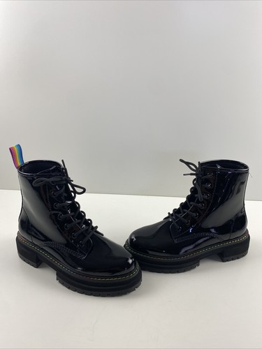 Kurt Geiger BIRDIE Black Patent Leather 