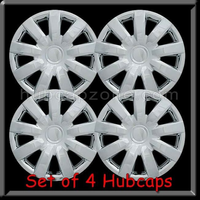 20052006 15" Chrome Toyota Camry Hubcaps Replica Camry Wheel Covers Set of 4 eBay