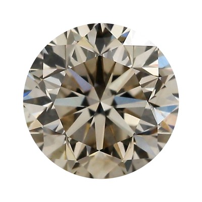 GIA Certified N Color 1.01 ct. Good Cut Round Brilliant Shape Natural Diamond