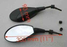 Juego de espejos retrovisores para scooter Vitacci Denali 49cc,Elite 49,GY6-50