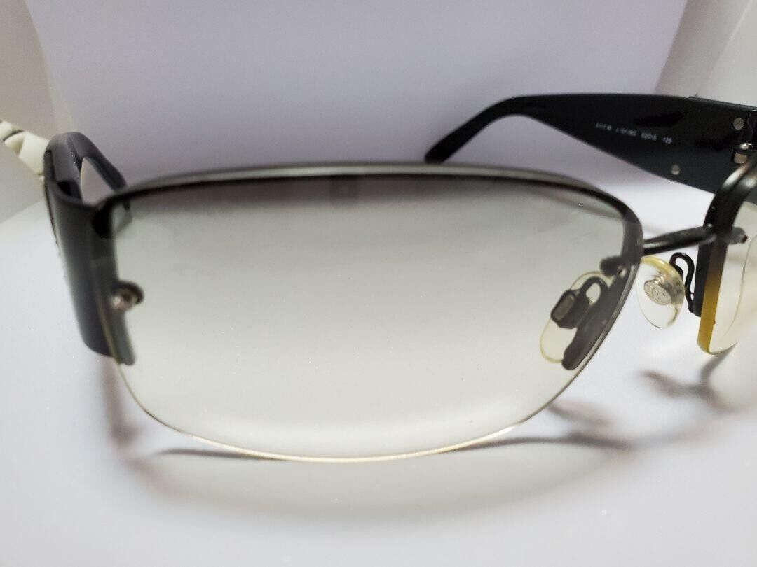 CHANEL 4117-B Side Logo Rhinestone Unisex Sunglasses | eBay CHANEL 4117-B Side Logo Rhinestone Unisex Sunglasses | eBay