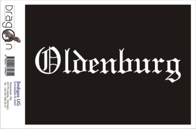 Aufkleberaufkleber - JDM / Die cut - Stadt Oldenburg- 200x50mm