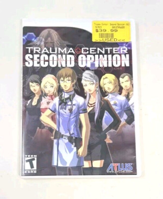 Nintendo Wii Trauma Center Second Opinion Video Game TESTED