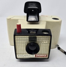 Polaroid Land Camera Swinger Model 20 Made in USA Vintage -UNTESTED - White