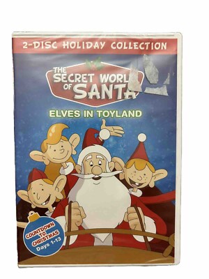The Secret World Of Santa : Elves In Toyland , New Sealed DVD