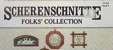 Scherenschnitte Folks' Collection Book 5 Paper Cutting Back Street BS40 1980s