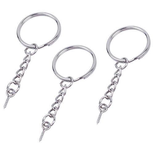 BronaGrand 50 Pieces Metal Swivel Clasps Lanyard Snap Hook Lobster Claw Silver - Picture 4 of 7
