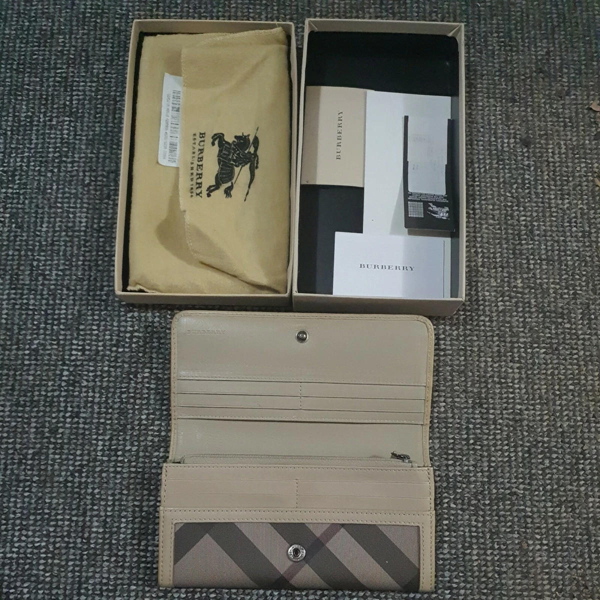 Burberry original wallet cheap