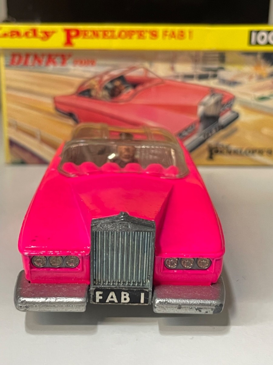 Rare Original Dinky Thunderbird 100 Fab 1 Lady Penelope