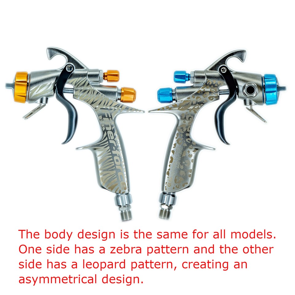 FINER FORCE Limited edition R T B C WB spray gun For clear coat base