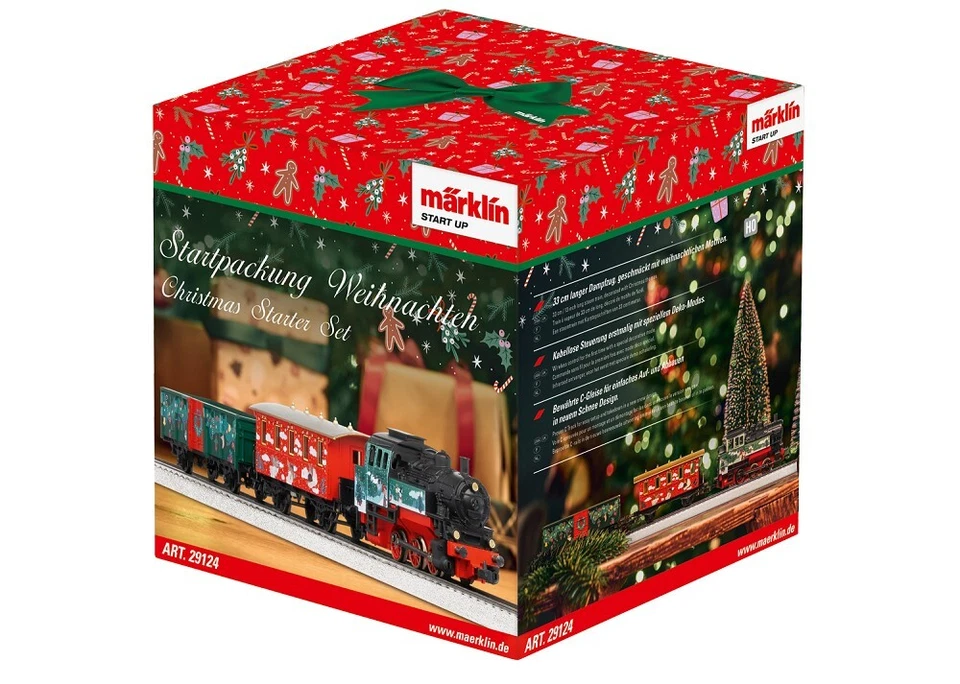 Märklin 29124, Startpackung Weihnachten, Neu & OVP, H0 AC