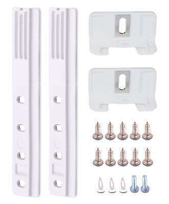 MONTERAL Türmontageset Schleppscharnier - 2 Stück Für Liebherr, Miele, Smeg Kühlschränke