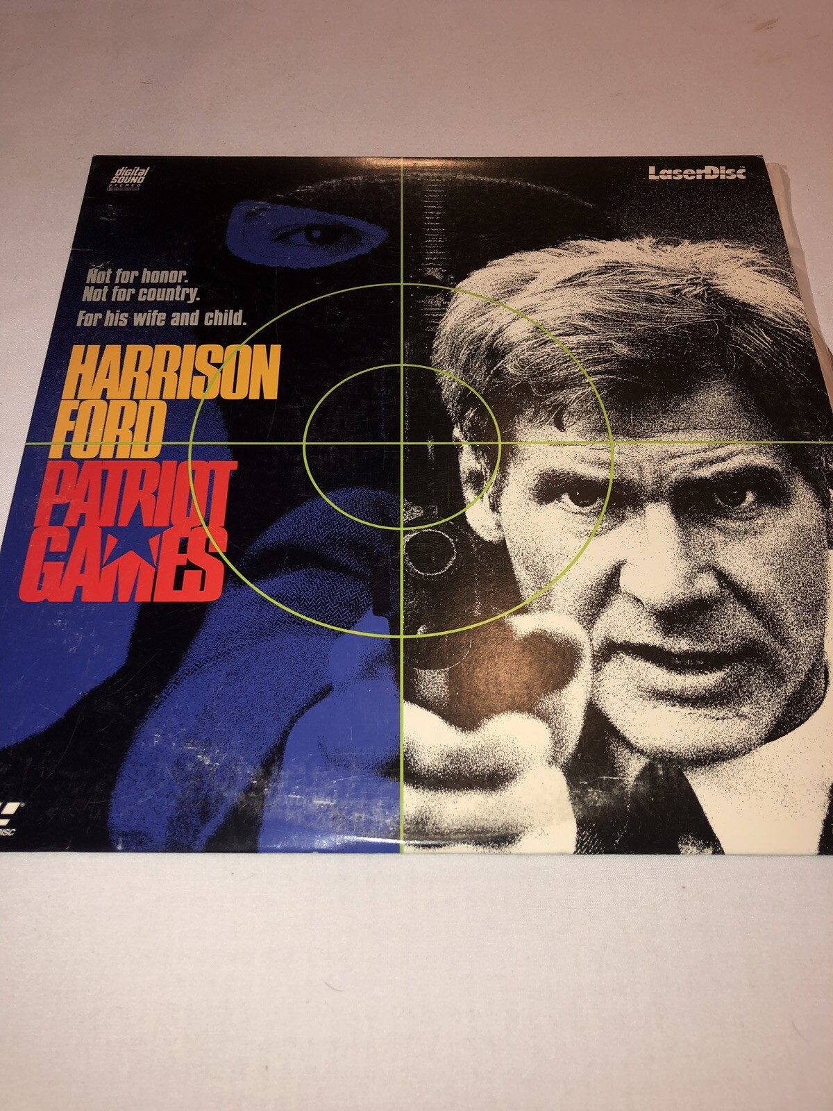 1992 Film Patriot Games Laserdisc, starring Harrison Ford | eBay