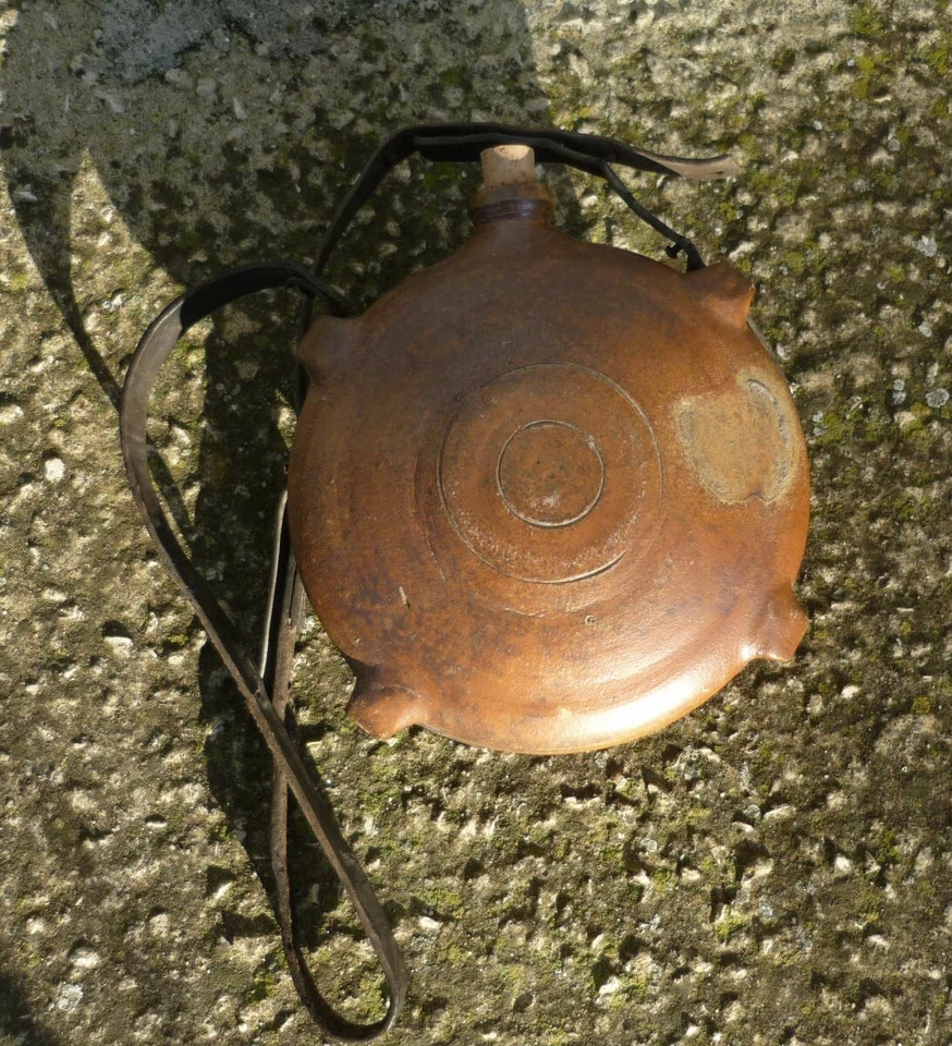 Gourde crapaud ancienne art populaire - Photo 2/4