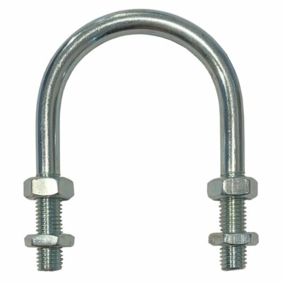 U-Bolzen M6 x18 mm Gewinde, 31 mm Innendurchmesser, 49 mm Innenhöhe ZP (verzinkt)
