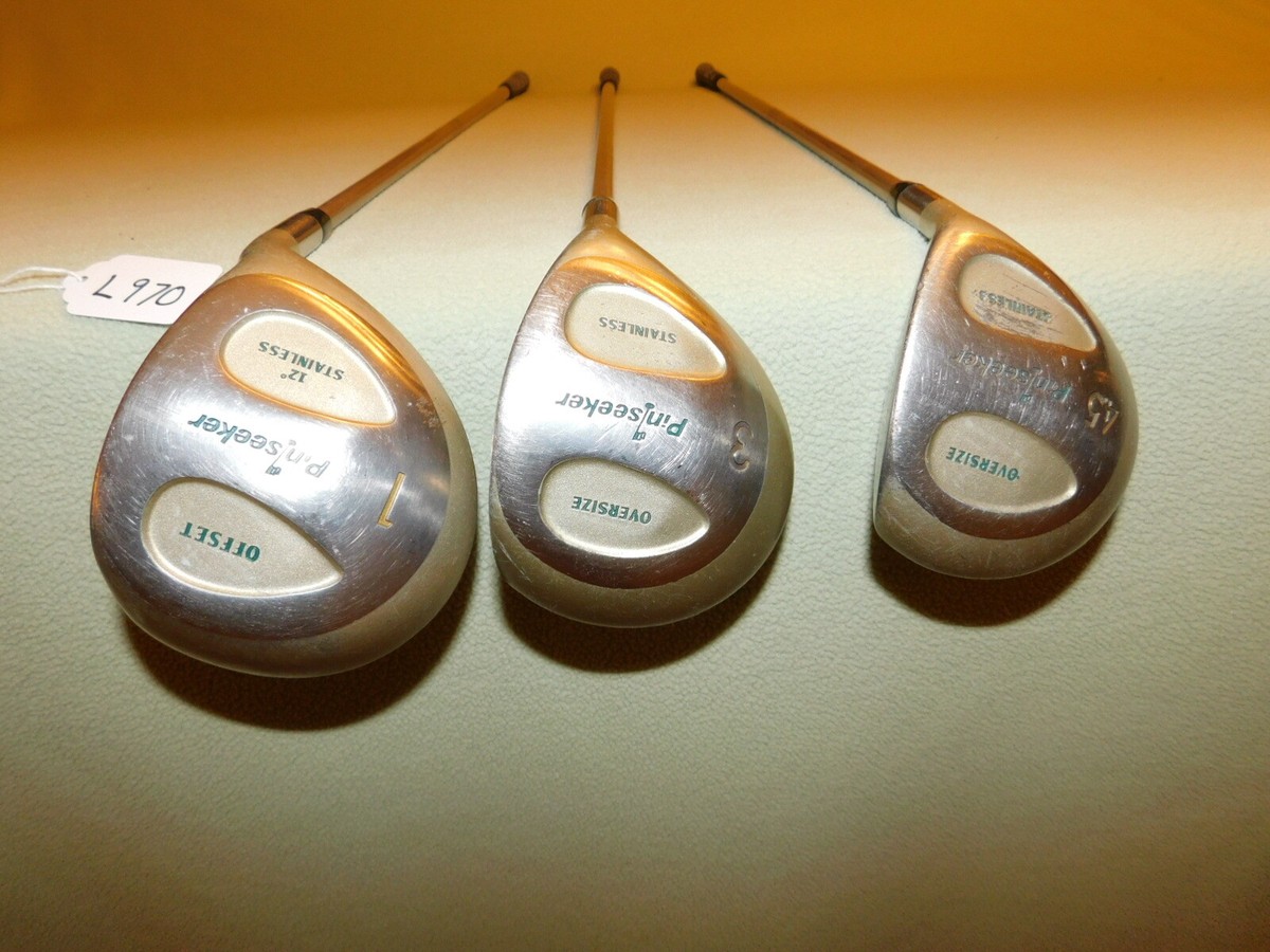 Pinseeker Lite Flex Graphite Shaft Oversize Offset Driver, 3 & 4.5