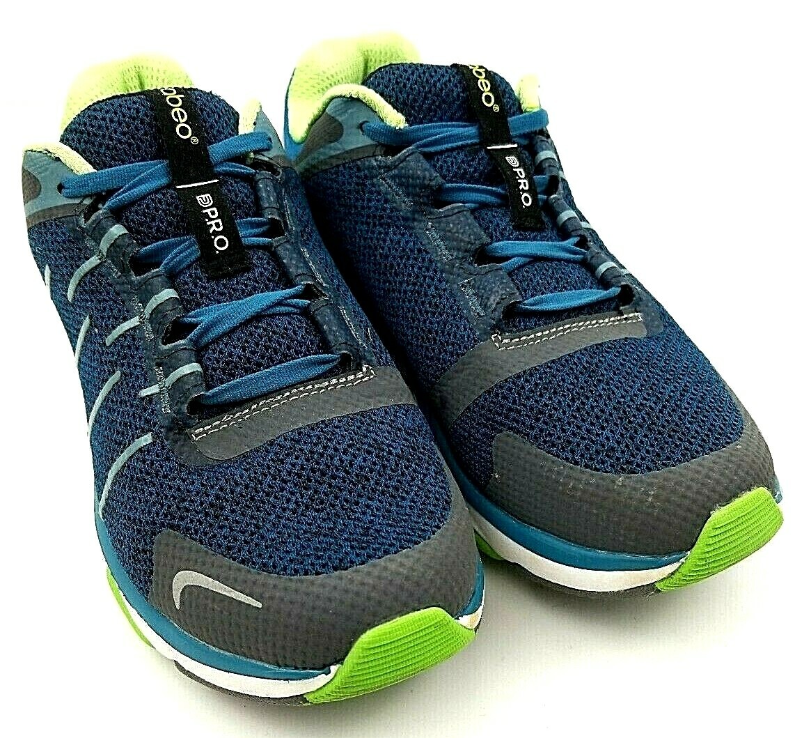 Teal and Lime Athletic Sneakers s-l400.jpg main image 2