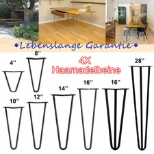 Hairpin Legs Haarnadelbeine Hairpins Tischbeine Tischkufen Esstisch Hairpinlegs