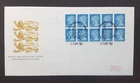 GB 17.04.1990 £1.50 10x15p Penny Black Booklet Pane on First Day Cover, Windsor