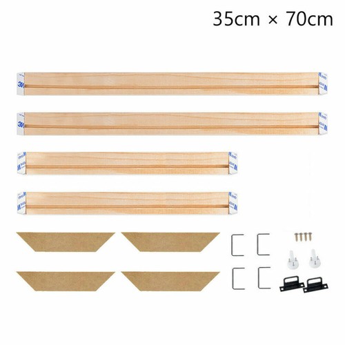 DIY Sturdy Wood Bar Stretcher Strip Art Frame For Canvas Painting Multiple Sizes - Picture 28 of 82