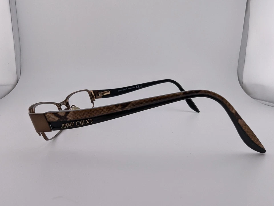 Solo monturas para gafas Jimmy Choo, JC 30 N0W, 51-17-135, marrón, hecho en Italia Foto 4 de 4