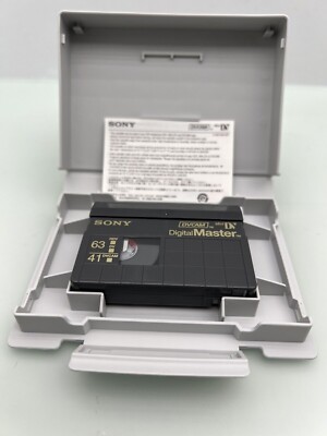 10  SONY HDV DVCAM 63 min. Digital Master Videokassette mini DV Kassette Cass.