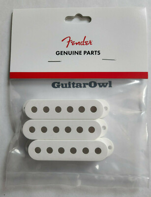 Fender Guitar Parchment Pickup covers Strat 0056251049 MADE IN THE USA 