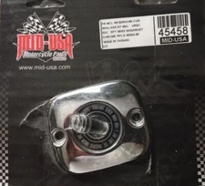 V-Factor CHROME Front Master Cylinder Cover Harley Big Twin 96-Up XL 96-03 45458