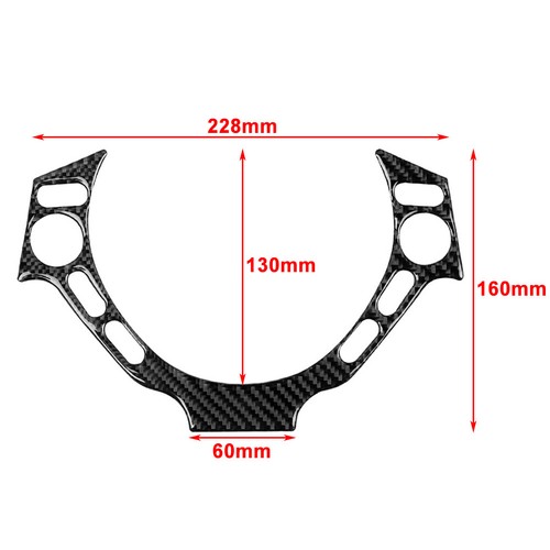 Steering Wheel Button Frame Cover Trim For Nissan GTR R35 2008-2016 Red Car Auto - Picture 2 of 11
