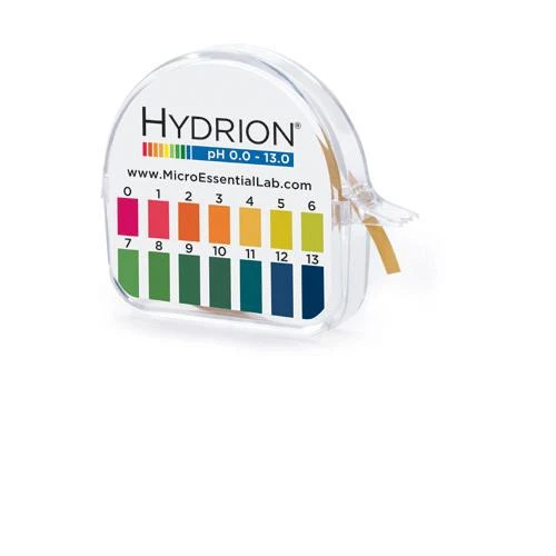 HYDRION Lab USA pH Test Paper Tape Strips 15ft Roll 0-13 Wide Range # 93 EX 2028 - Image 2 of 3