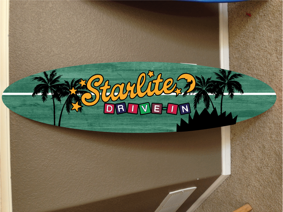wall hanging surf board surfboard decor hawaiian beach surfing beach ...