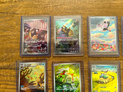 Japanese Pokémon Card Lot – 13 Full Art Holo – Near Mint