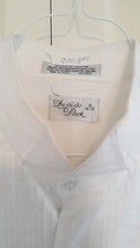 Tuxedo Shirt White Mens XL Excellent Condition- Tuxedo Park
