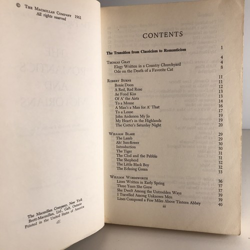 The Romantics & Victorians by Sister Francis Camilla, S.L. Pageant of Literature - Foto 4 di 6