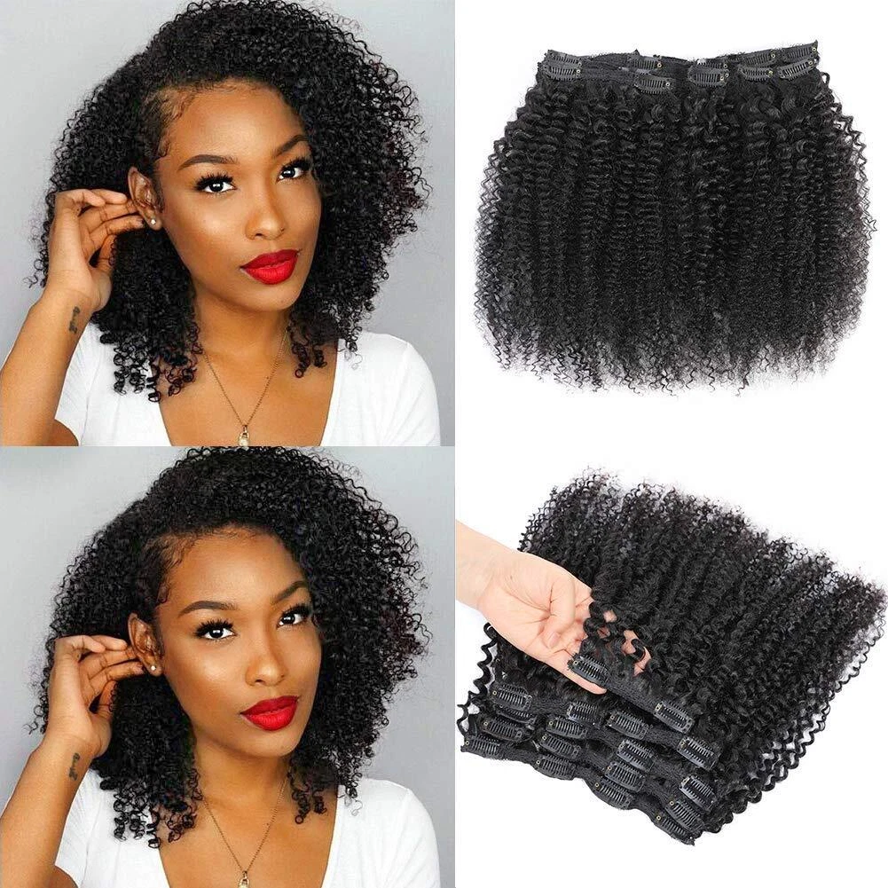 Curly clip in hair extensions ebay cheap