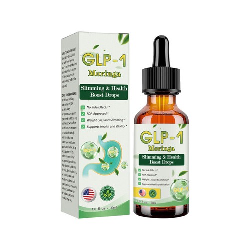 1-5er Pack GLP-1 Moringa Gewichtsverlust Abnehmen Gesundheit Boost Tropfen Flüssigkeit USA - Bild 14 von 14