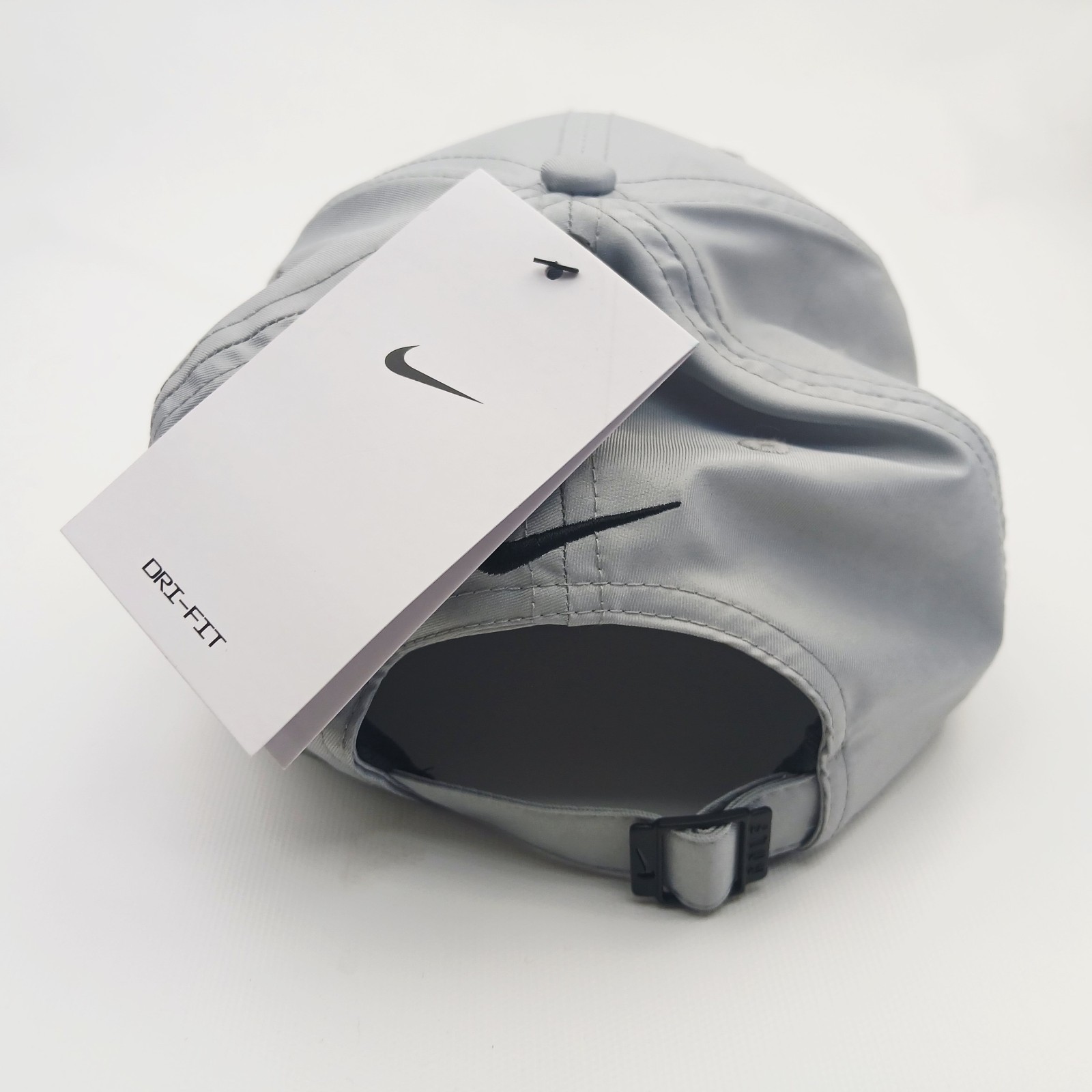 Gray Dri-Fit Material Nike Unisex Strap Back Hat thumbnail 4