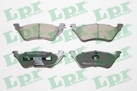LPR Bremsbelagsatz Scheibenbremse 05P912 FüR KJ Voyager Chrysler Cherokee KK 4X4