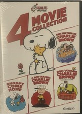 Peanuts 4 Movie Collection DVD Set New and Sealed