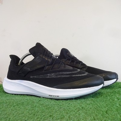 Nike Turnschuhe Größe 8 Herren Schwarz Air Zoom Pegasus 39 FlyEase Low Top Laufschuhe