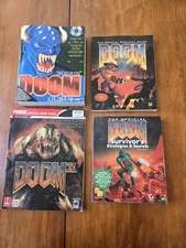Doom Video Game Strategy Guide And Books Lot 