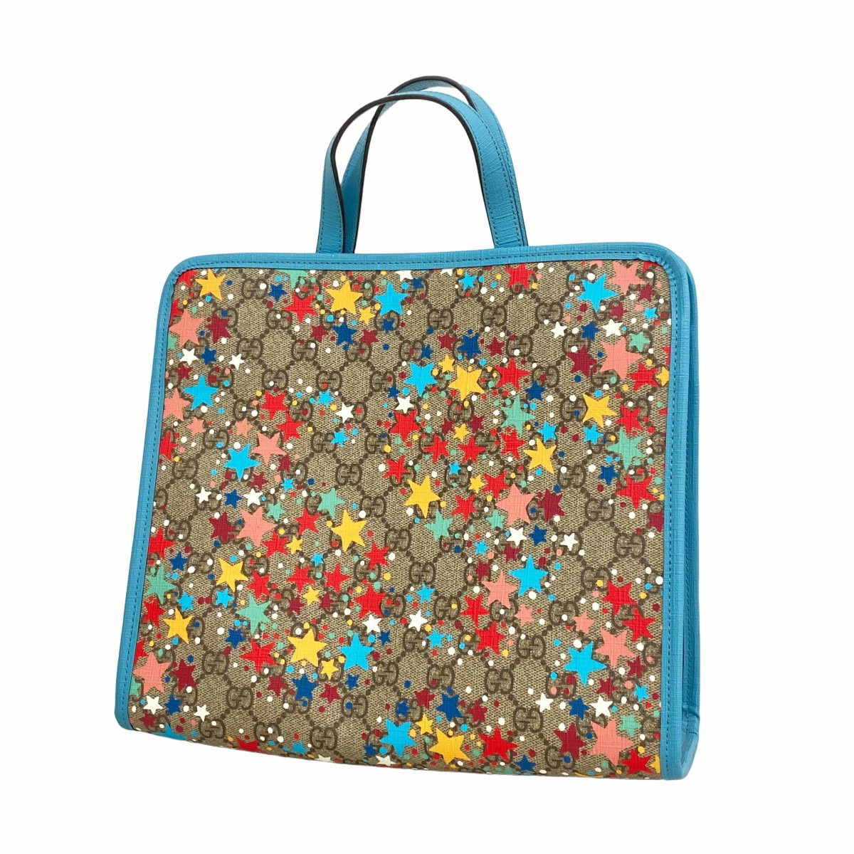 Gucci GG Supreme Children's Tote Bag PVC Beige Multicolor