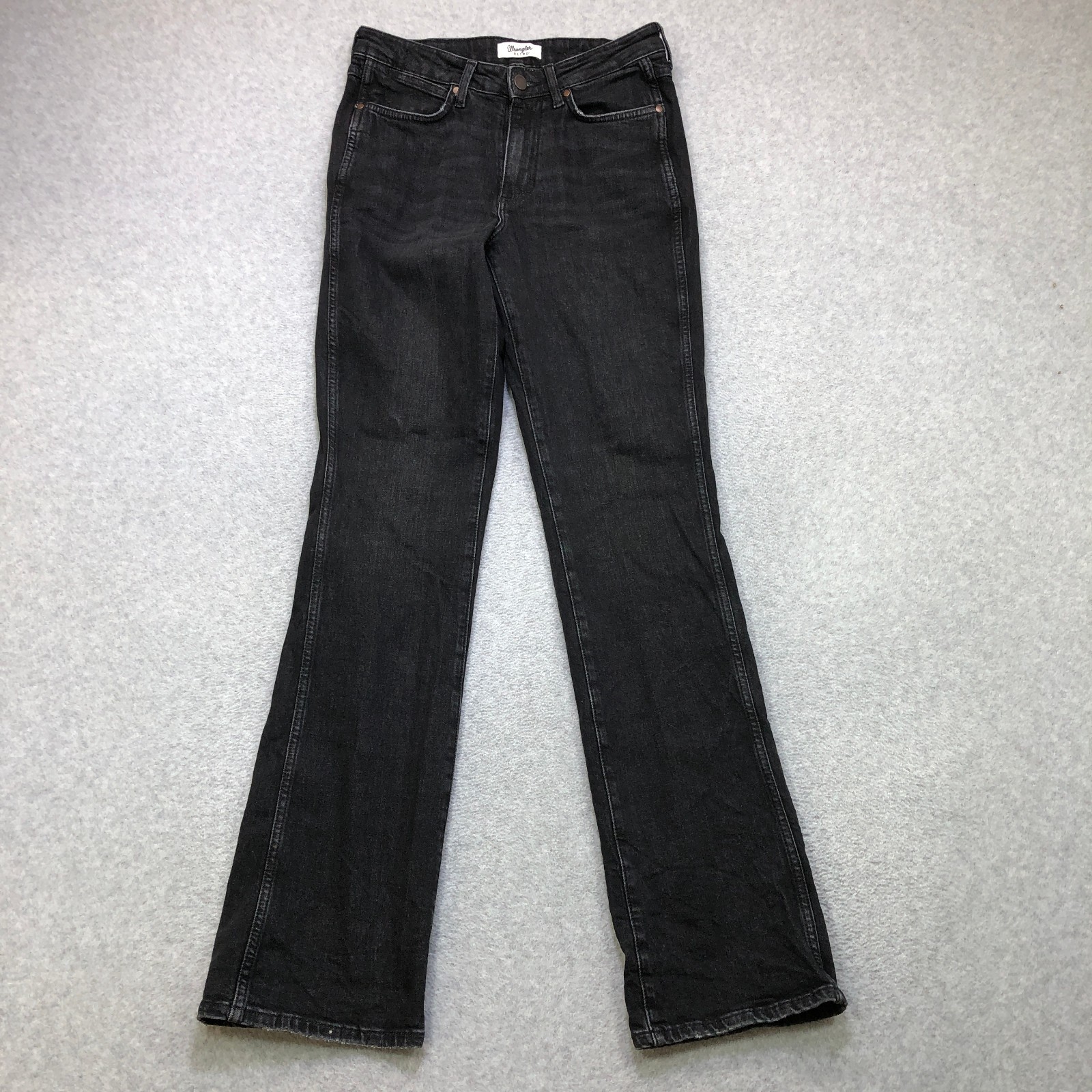 's 29x36 Black High Rise Boot Cut Western Workwear Denim