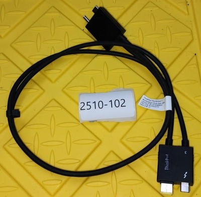 Lenovo SC10Q68201 ThinkPad Thunderbolt 3 Workstation Dock Split Cable - NOS