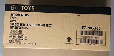 Transformers Armada Generations Legacy Hotshot Factory Sealed Case of 8 Figures