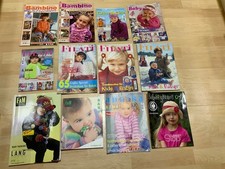 🧶Konvolut 12 Stück Handarbeit Zeitschriften  für Babys- und Kleinkinder  🧶