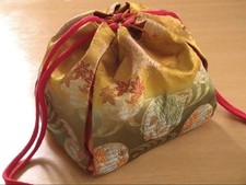  Japanese Kimono Bag Japanese Accessories, Drawstring Bags, Accessories USED K