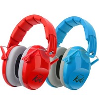 Kids Noise Cancelling Headphones - Adjustable Headband, 25dB NRR, Ear Protection