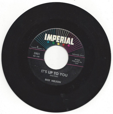 RICK NELSON, ''IT'S UP TO YOU''